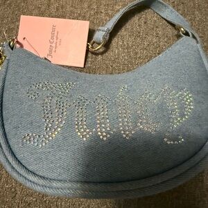 Juicy Couture Denim Blue Mini Bag